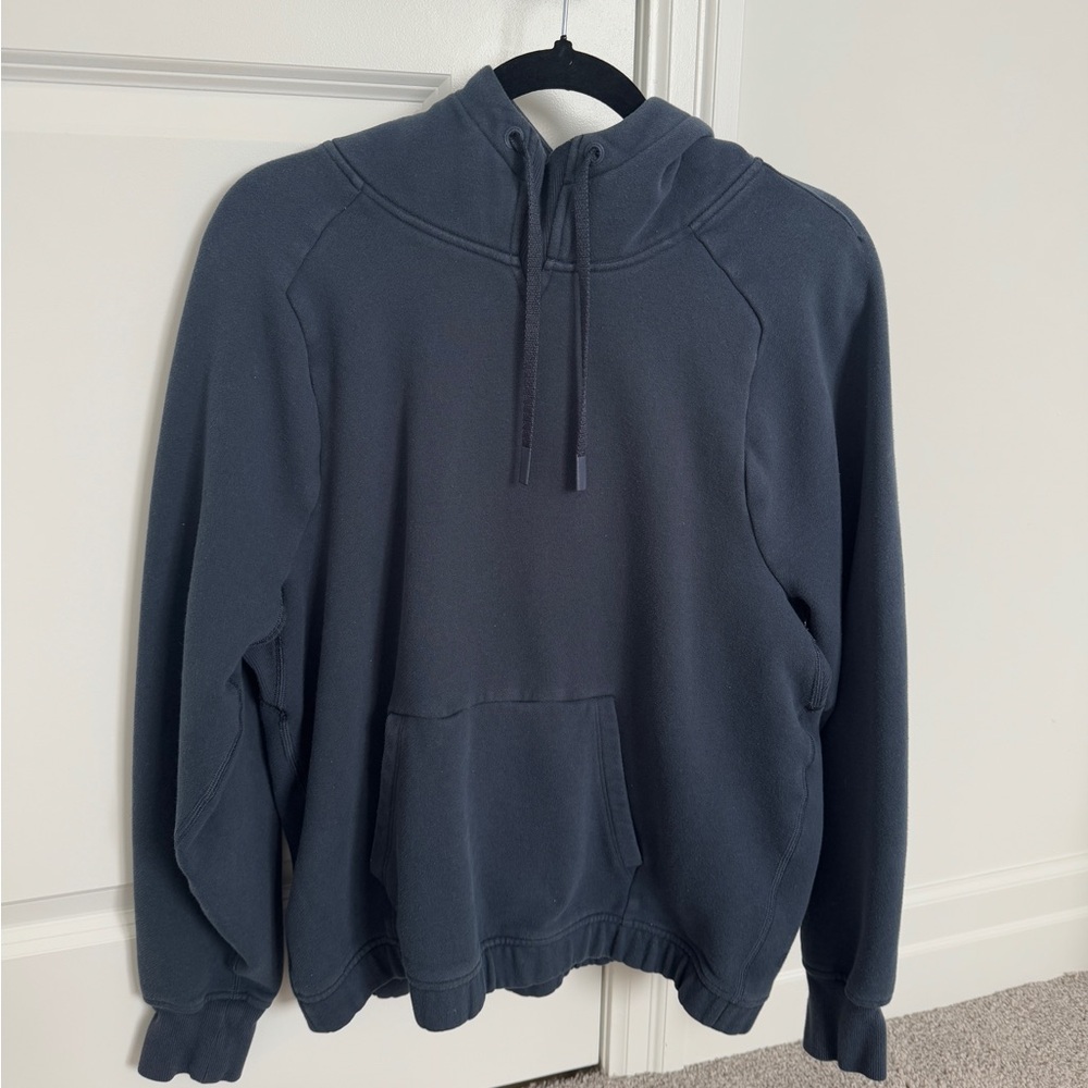 LULULEMON PULLOVER HOODIE NAVY BLUE SZ 8